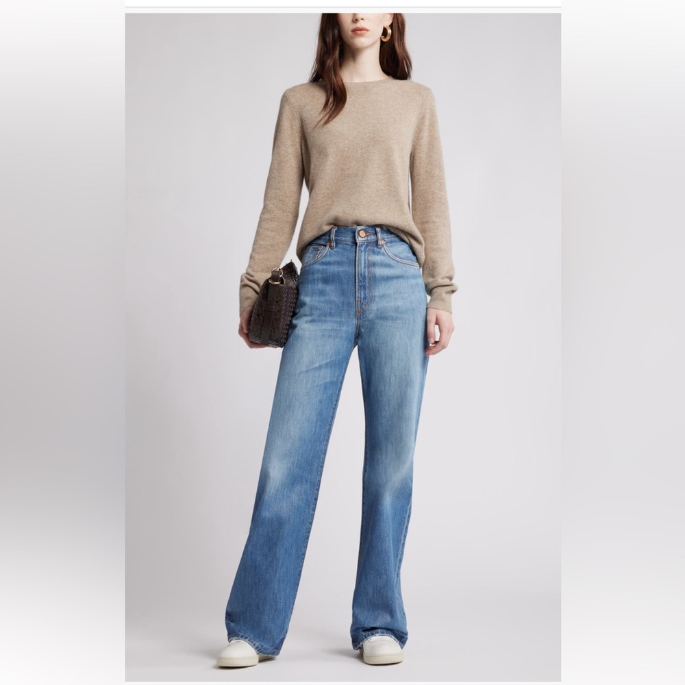 NORDSTROM 100% Cashmere Crewneck Sweater NWT - Picture 5 of 11